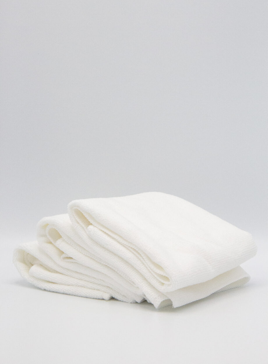 Mikrofiberduk - vit 40x40 cm 5-pack